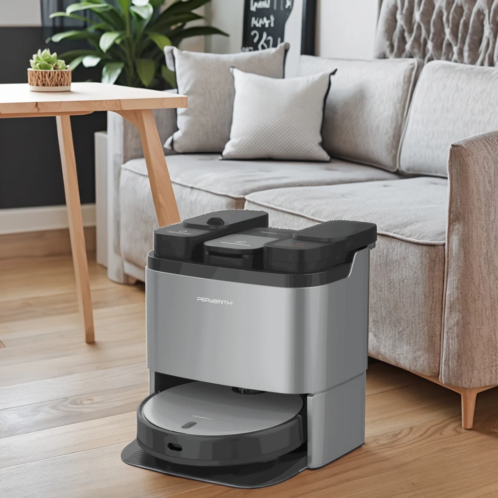 

Smart Household Robot Vacuum Cleaner Efficient Sweeping Mopping and App Connectivity