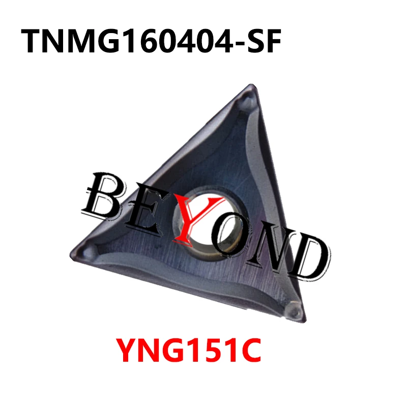 100% Original TNMG160404-SF YNG151C TNMG 160404 Carbide Inserts Processing Steel Stainless And Cast Iron CNC Turning Tools