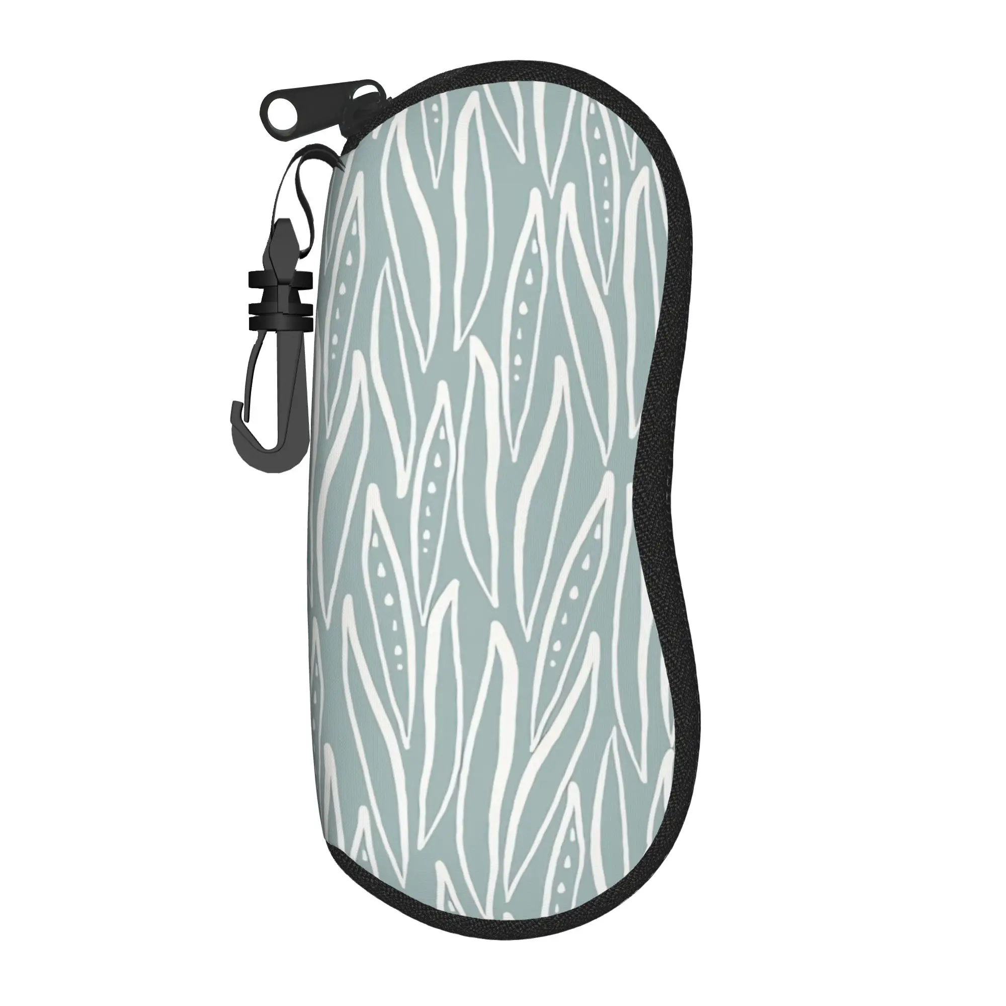 Bohemian  pattern Glasses Case Cover  Convenient Sunglasses Pouch For  Fashion Eyewear Organizer Zipper Eyeglass Cases Cover