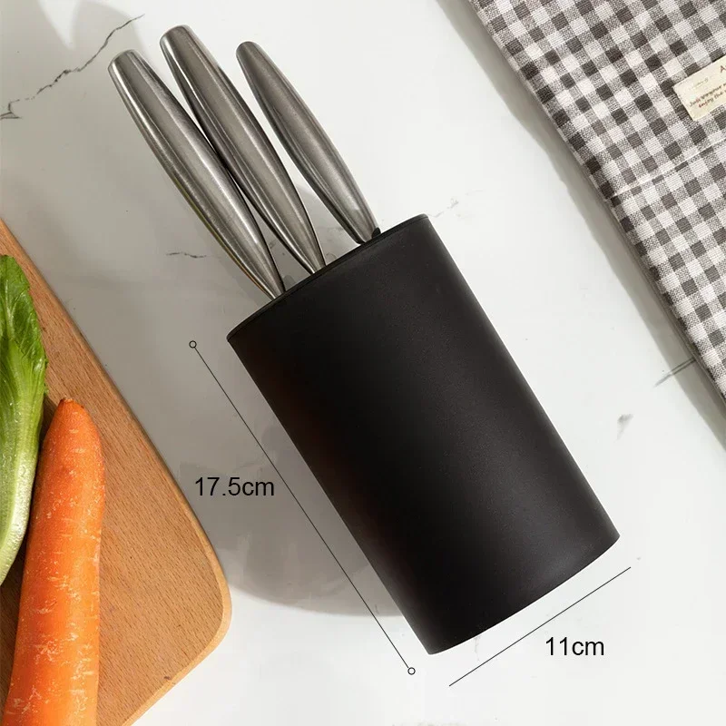 1pc Knives Block Storage Tank Holder Kitchen Accessories Stands for Knives Kitchen Tools Chef's Knife,household Tools Stand