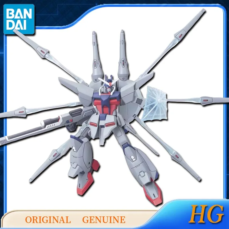 Bandai oryginalna oryginalna HG LEGEND GUNDAM ZGMF-X666S figurki akcji z anime zabawki dla chłopca dziewczyna prezent dla dzieci Model kolekcjonerski ozdoby