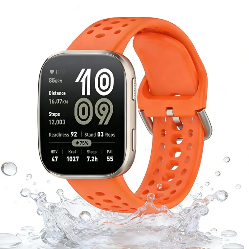22mm Sports Silicone Strap For Amazfit Bip 6 5 Official Durable Wristband Amazfit Balance 2/T-Rex3 Pro 48mm/Cheetah Round Correa