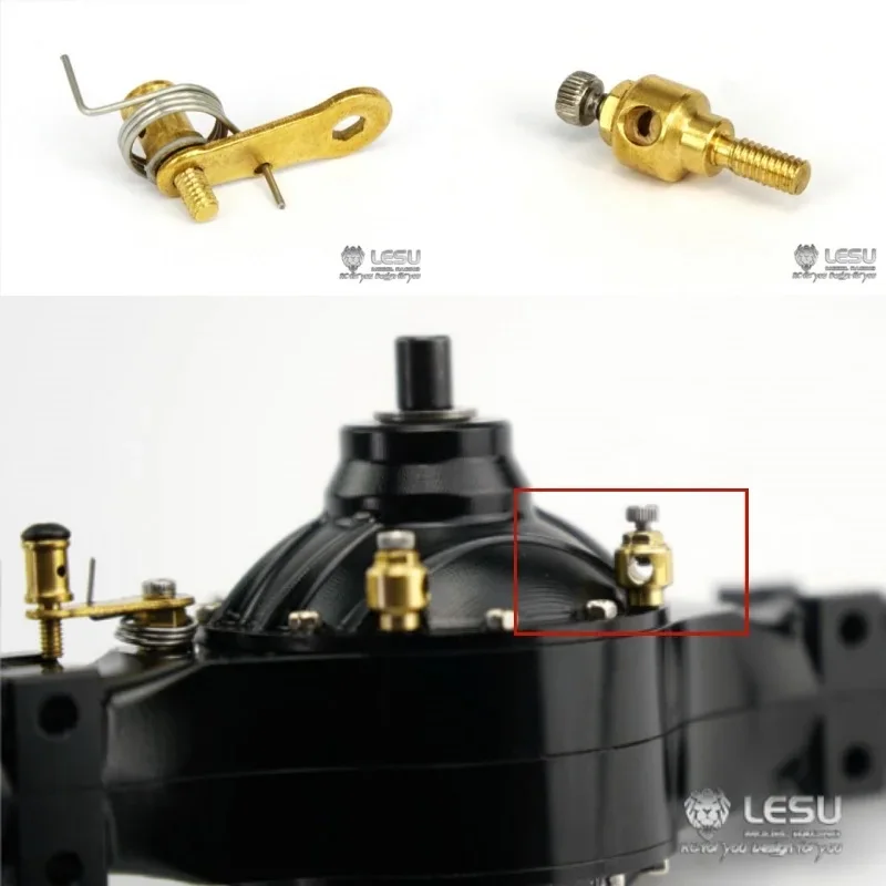 

1/14 Truck Lock Differential Bridge Lock Differential Bridge Fixed Seat Wire Seat For Tamiya Tow Head Mud Head DIY Model