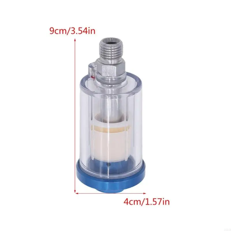 A2UD Water Oil Separators Air Compressors Filters for Spray Guns Painting Air Tools Air Line 1/4inch NPT Inlet and Outlet
