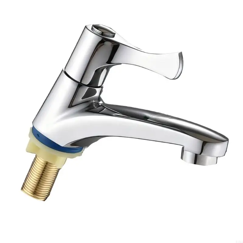 

Cold Water Zincs Alloys Bathroom Faucet Coppers Cores Leak Resistant Heavy Type Basins Tap Simple Installation