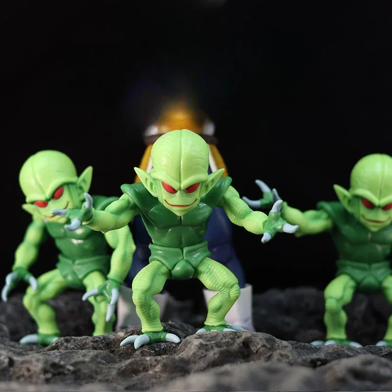 9CM Dragon Ball Z Figura E Premio Grower Saibaiman Action PVC Figure Collezione Modello Giocattoli per Regali per Bambini