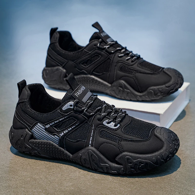 Comfortable Shoe Original Men's Sneakers Trend 2026 Autumn Men Walking Shoes Fashion Anti Slip Four Seasons Outdoor Mixed Colour