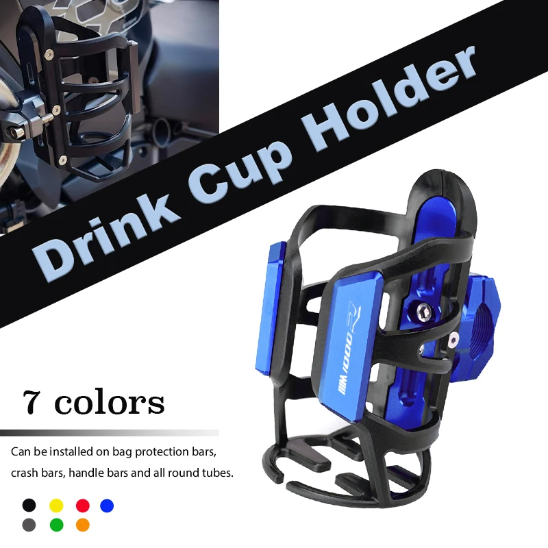 FOR BMW S1000R S 1000 R M1000R M 1000 R Motorcycle Beverage Water Bottle Cage Drinks Holder Water Cup Holder