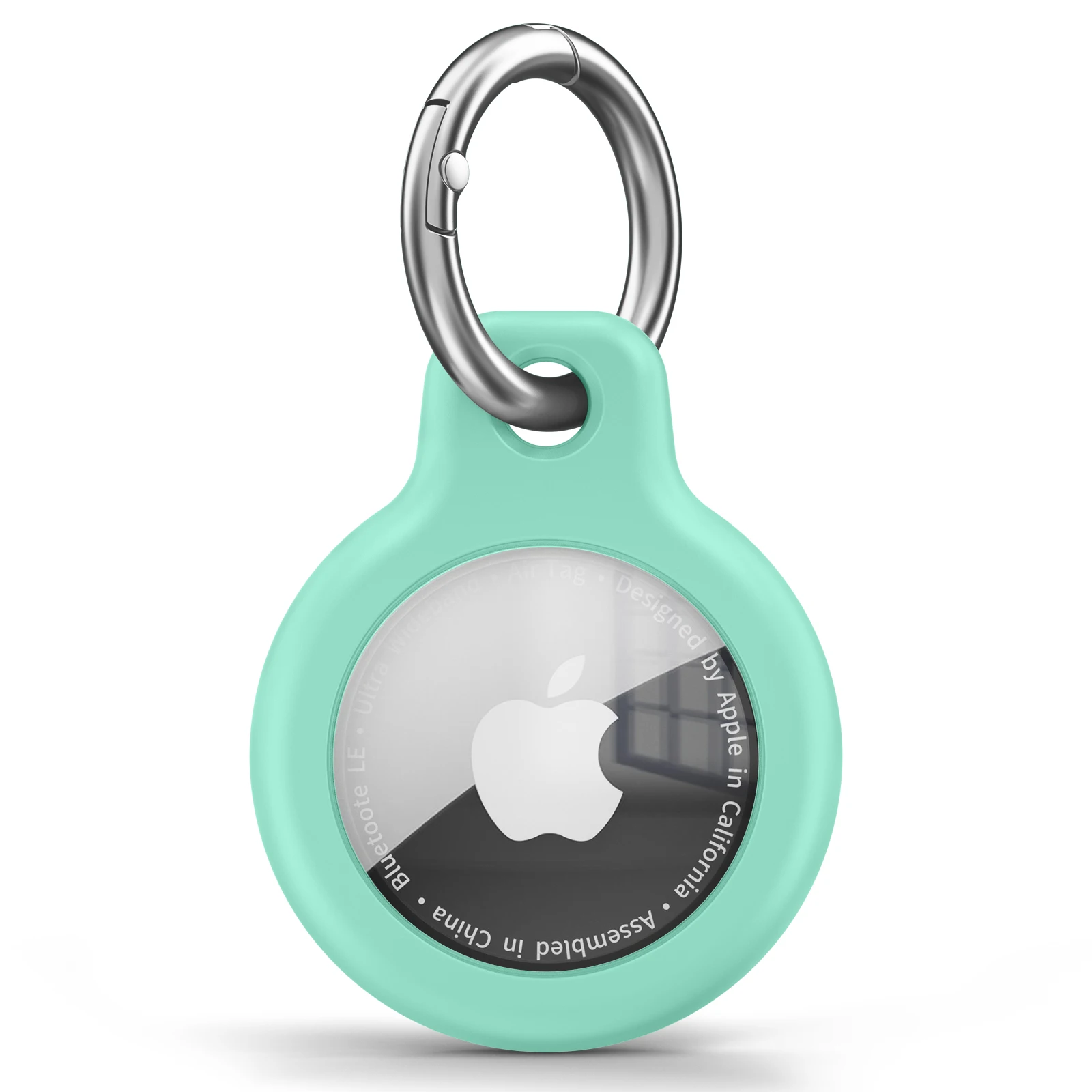 TPU-Hülle für Apple Air Tag Halter mit Schlüsselanhänger, Schutzhülle, Tracker-Zubehör, kratzfeste Hülle für Apple Air Tag Case