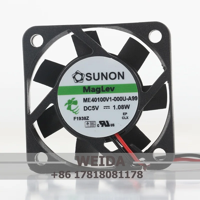 Cooling fan New original Sunon 12V 24V 48V DC 5V 1.08W 4010 40X40X10MM 4CM micro Maglev Quiet ME40100V1-000U-A99