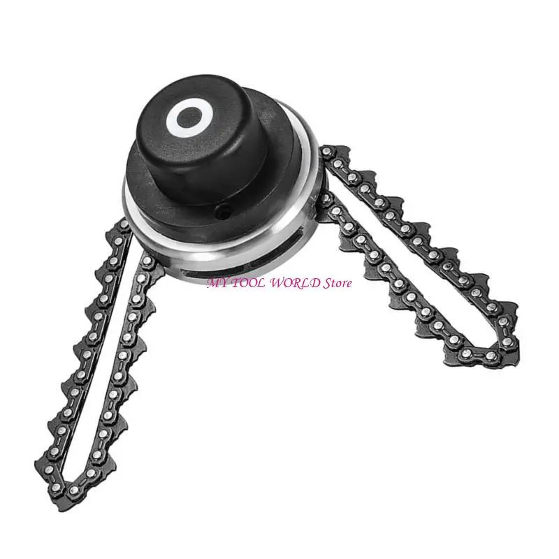 

Garden Grass Trimmer Head with Thickening Chain for Lawn Mower Spare Part A2BB