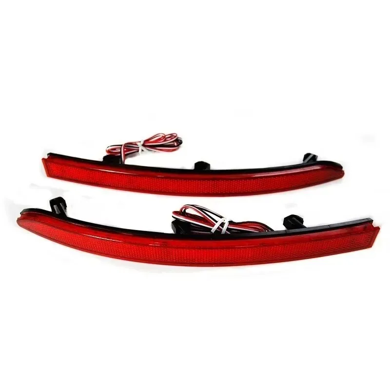 

For Tiguan (5N) 2008-2017 Fog Signal Lamp Taillight Parking Warning L 2Pcs LED Car Rear Bumper Reflectors Light Popular