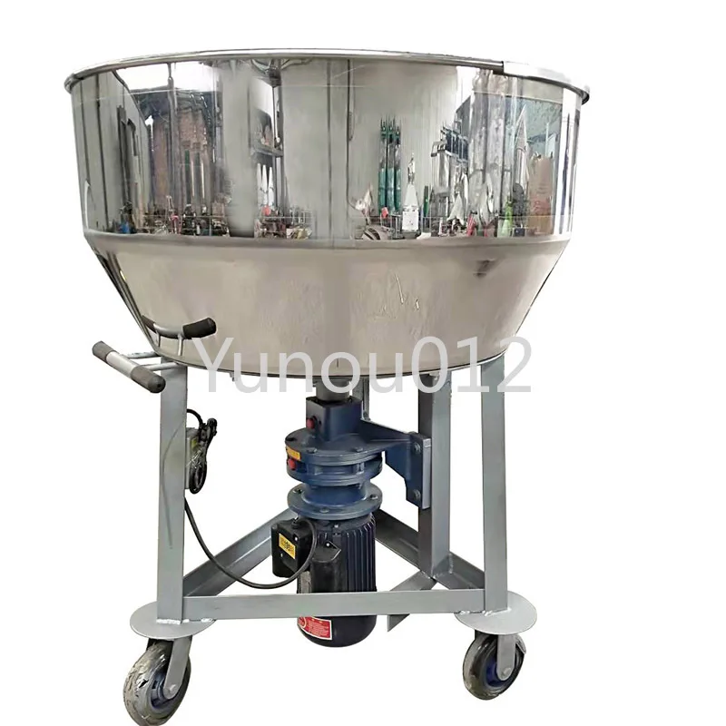 Stainless Steel Feed Mixer Plastic Pellet Mixer Industrial Multifunctional Vertical Color Mixing Machine Dry And Wet Dual Use