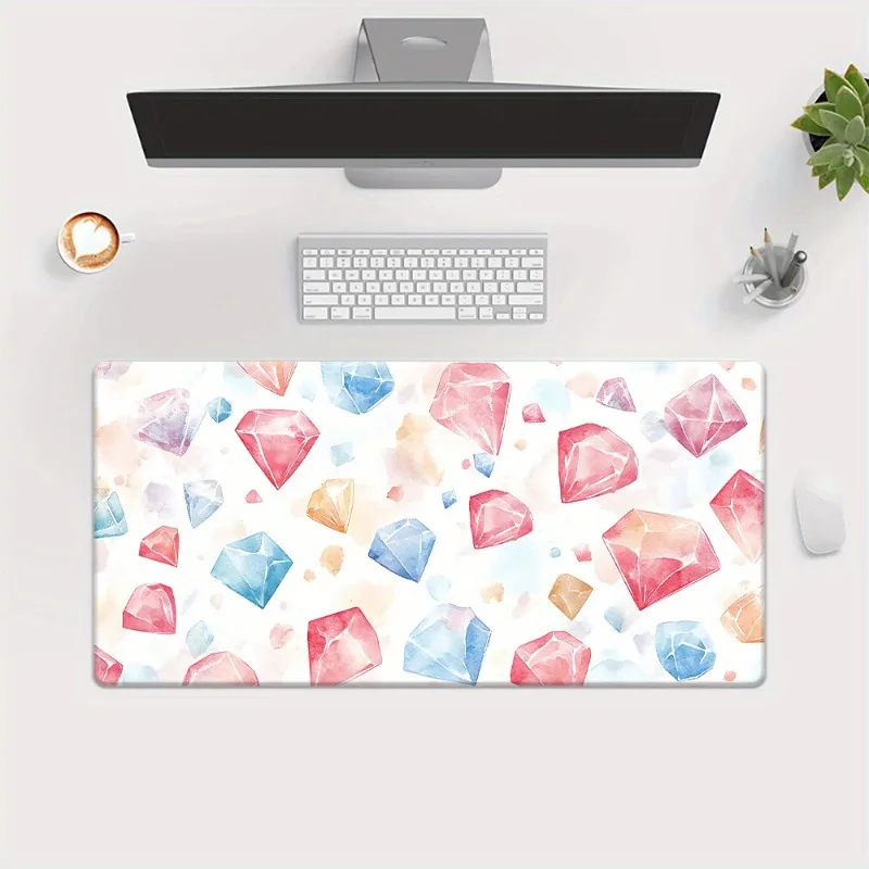 

Oil painting mouse pad home office desktop small thickened game e-sports keyboard pad