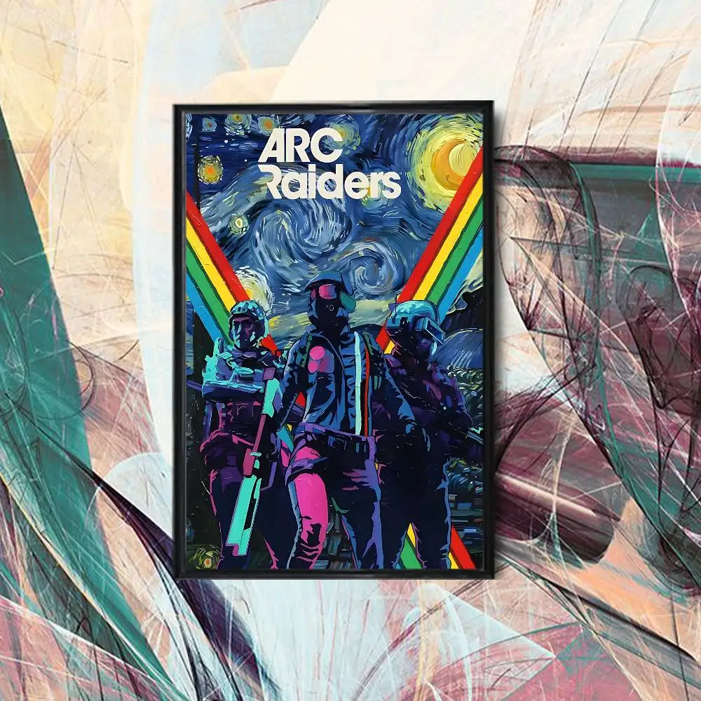 Stalker Juggernaut ARC Raiders Poster Prints Wall Art Painting Picture Gift Living Room Bar Restaurant Dec Sticker Large