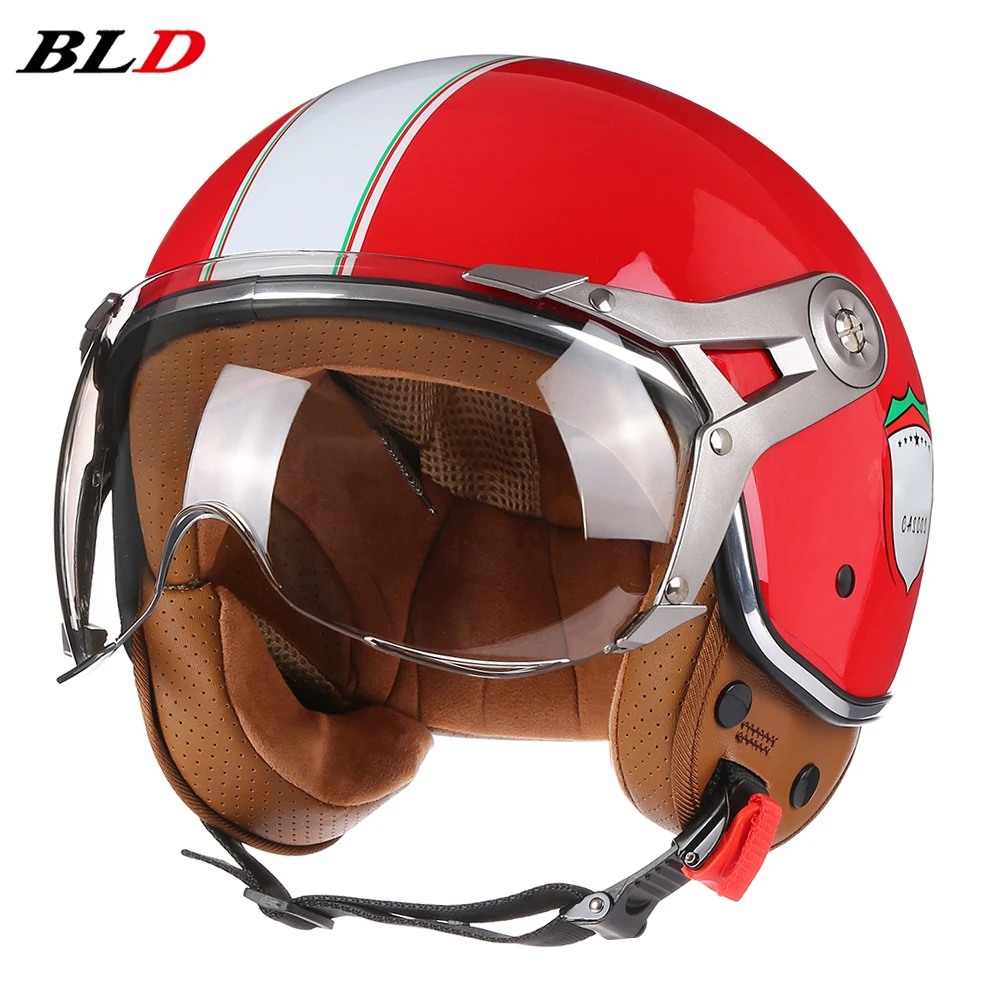 Retro 3/4 Casco aperto Vintage - Vintage Open Face Retro Helmet recensione e prezzo
