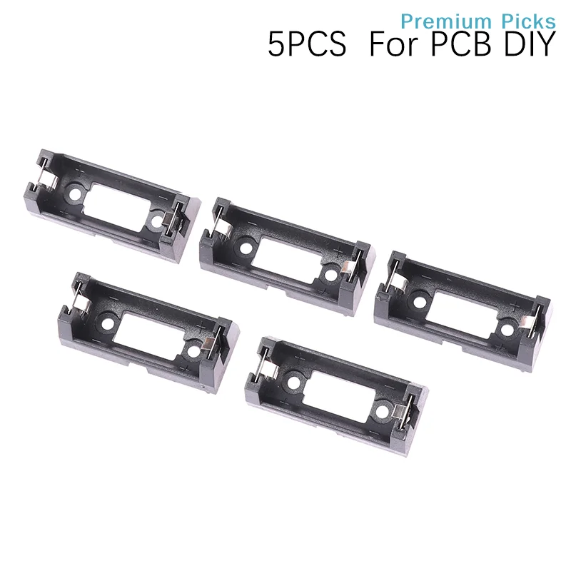 portable5 PCS Plug-in CR123A Battery Holder 16340 Battery Box LIR123A Battery Storage Box CR123A Battery Box Cover For PCB DIY