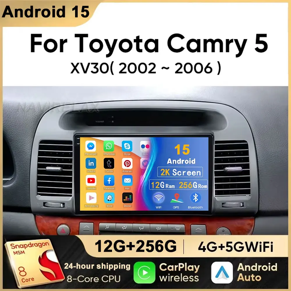 For Toyota Camry 5 …