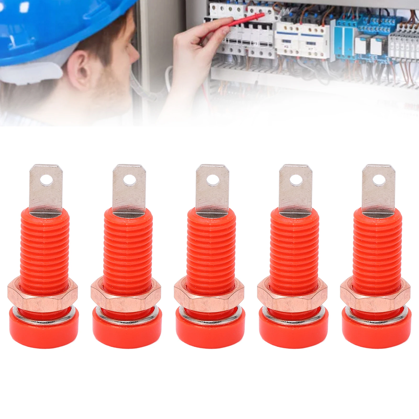 전자 기기 용 4mm 바나나 잭 소켓 마운트 바인딩 포스트 커넥터 어댑터 패널 바나나 잭 커넥터 패널