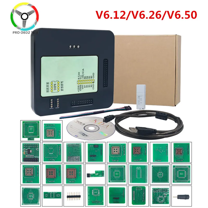 XProg-M Xprog m V6.12 V6.26 V6.50 ECU Chip Tuning Programmer tool X Prog M Box 6.26 6.12 6.50 XPROG-M 6.50 Without USB