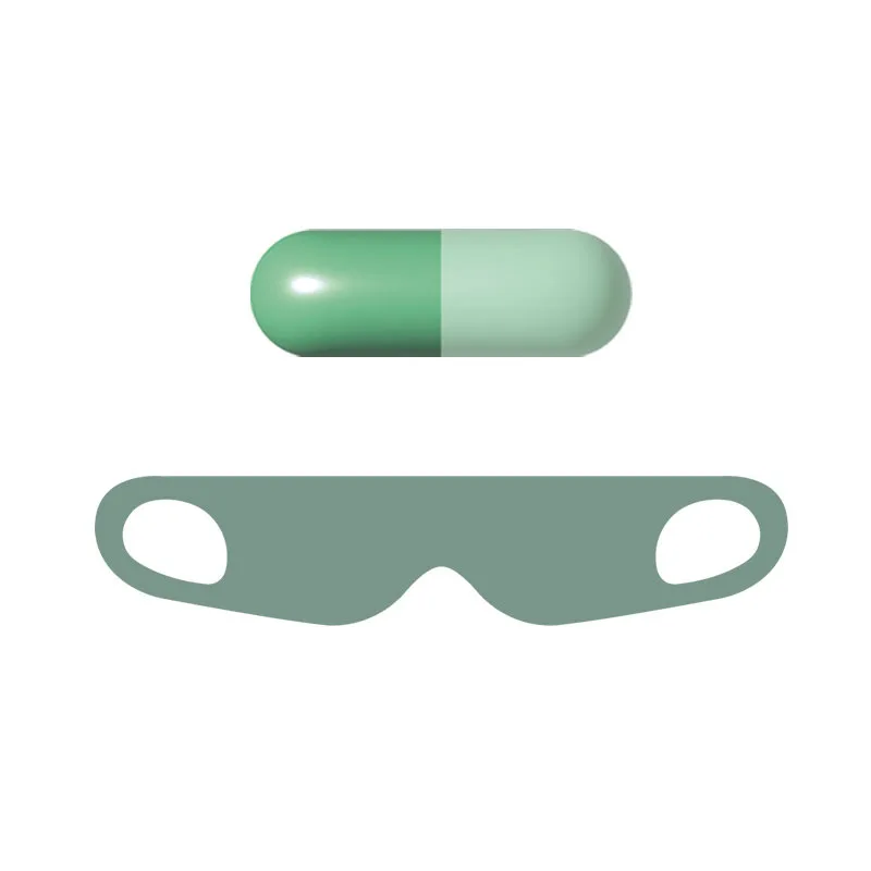 قناع العين السحري للكبسولة - صديق للبشرة ومحمول للسفر، مخزون المصنع #5