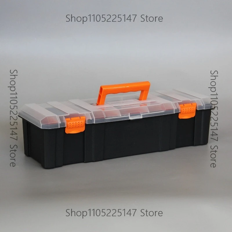 

Portable parts box Assembled storage box Single-layer double-layer building block Toy storage box Components toolbox Long