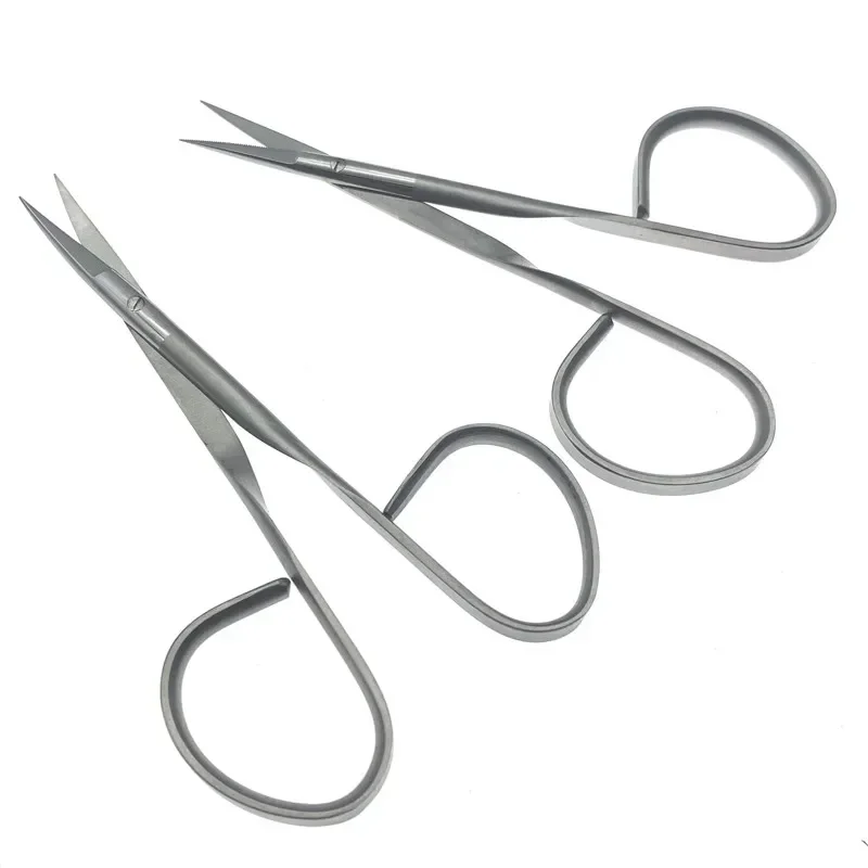 Twist Handle Separation Scissors Peel Pet Surgical Scissors Veterinary Surgery Blunt Scissors