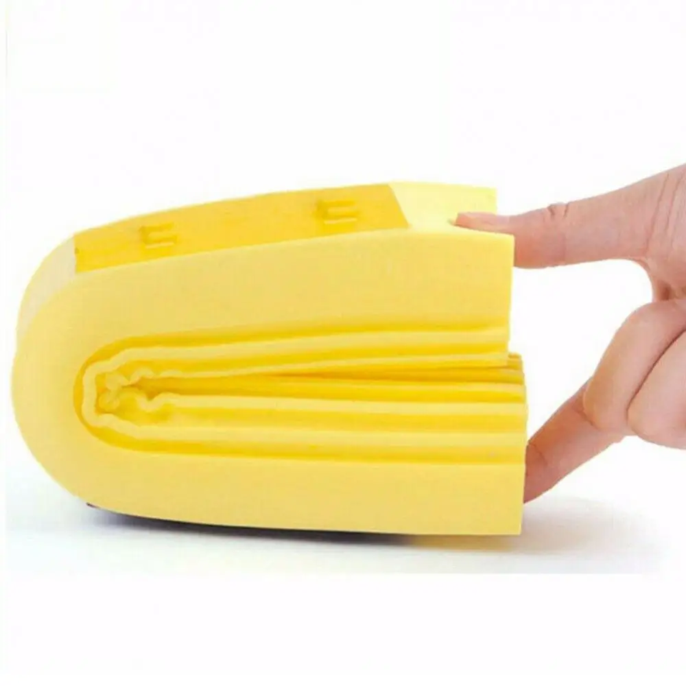 Sponge Mop Head Water Absorption Double Roller Cleaning Foam Sponge Telescopic Mop Head Replacement Home Floor Cleaning Cloth