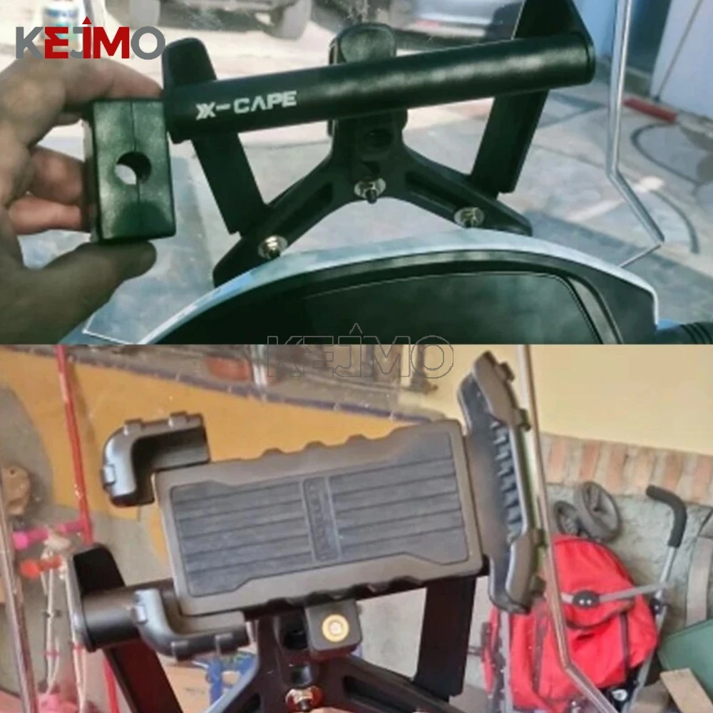 

X-cape650 Motor Phone Navigation Holder GPS Mount Bracket For Moto Morini x-cape X Cape 650 XCape 650 650X650X 2022 2023 2024