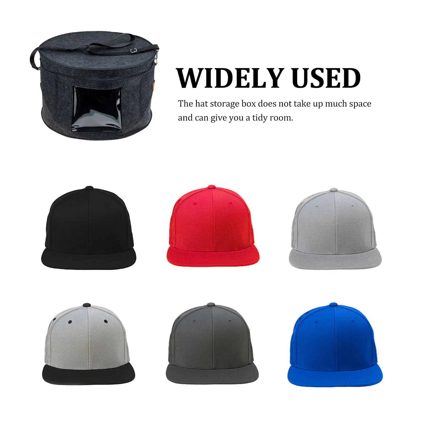

Multifunctional Hat Storage Box Household Clothes Organizing Sock Underwear Case Caps Sundries Container Closet Bedroom Storage