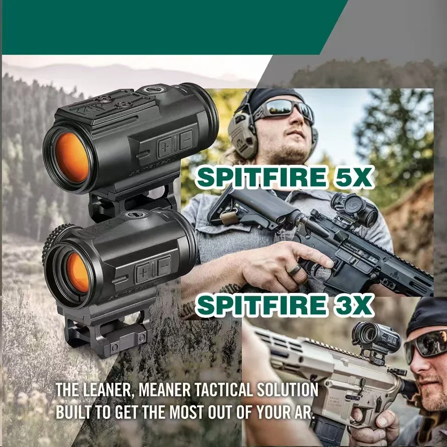 SPI TFIRE Gen II 3X المنشور نطاق AR-BDC4 شبكاني HD عدسة عناصر للرؤية الليلية التكتيكية الصيد منعكس بندقية نطاق صالح 20 مللي متر السكك الحديدية