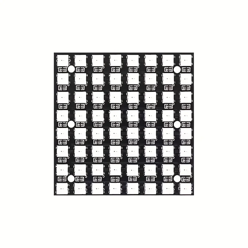 WS2812 8 × 8 5050 RGB مصفوفة بالألوان الكاملة - مجموعة تطوير تعليمية للتجارب الممتعة والتعلم الصانع؛ وحدة التدريس الجذعية