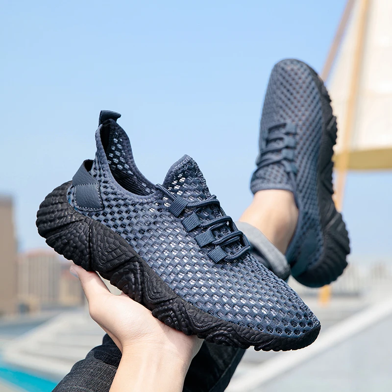 Cheap Running Shoes Trainers for Men Women Summer Breathable Men's Black Sneakers Size 36-45 Lightweight Sports Shoes Men 2025