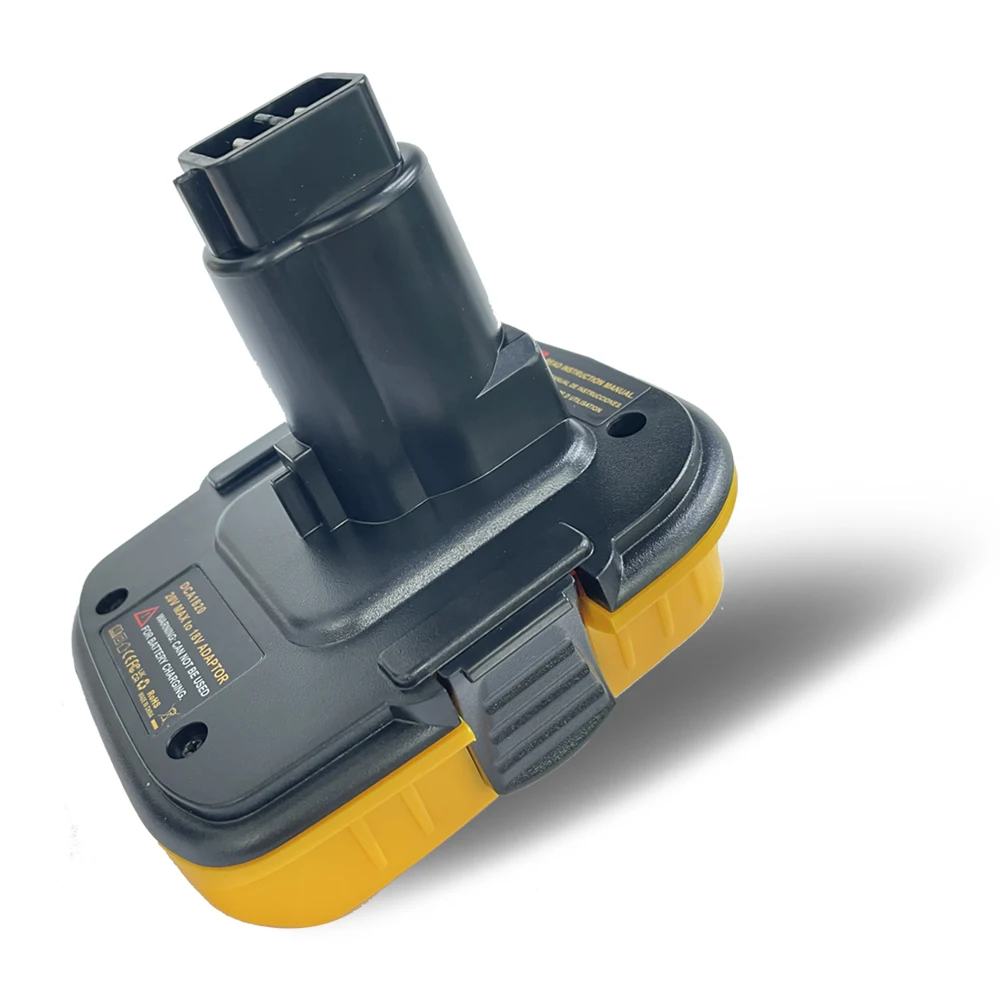 Adapter USB DCA1820 do narzędzi Dewalt 18V Konwertuj baterię litową Dewalt 20V na wymienne narzędzia NiCad NiMh Dewalt 18V