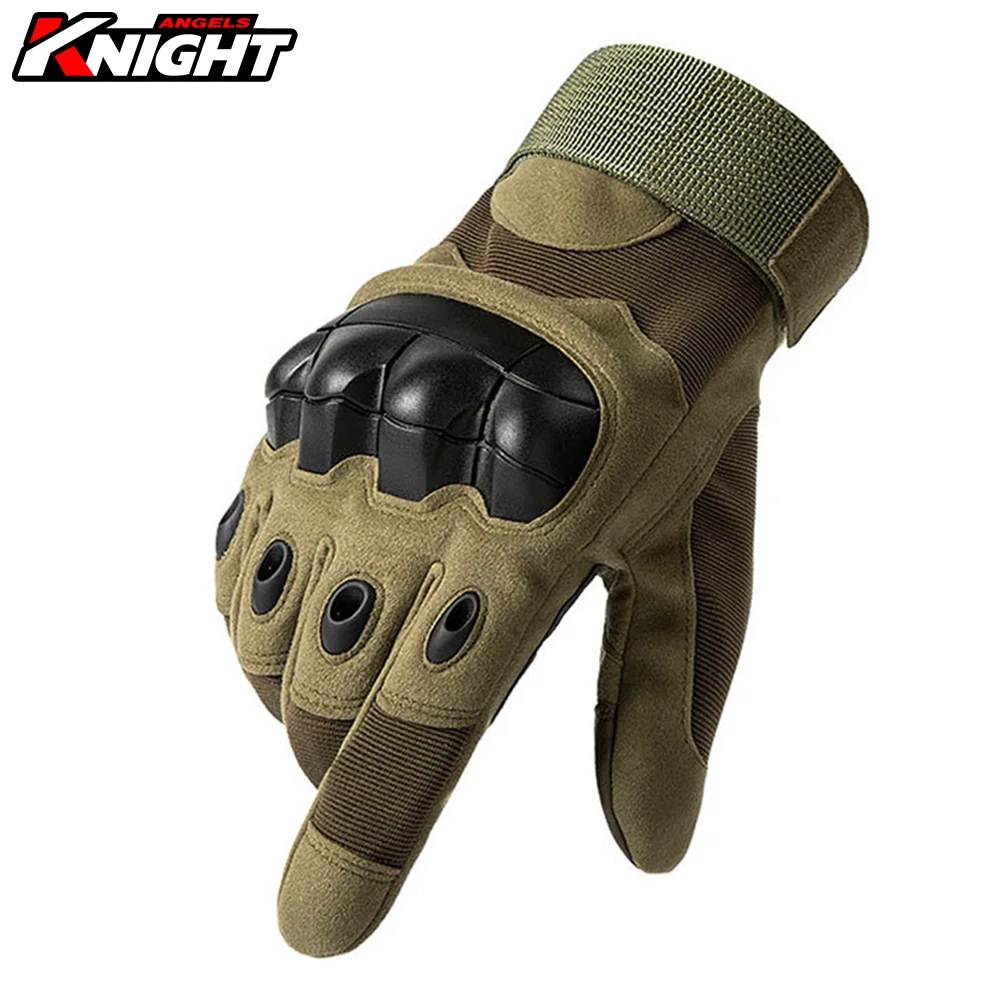 Anti-fall Motorcycle Full Finger Gloves Windproof Non-slip Tactics Gloves Protective Guantes Moto Touch Screen Gloves Outdoor