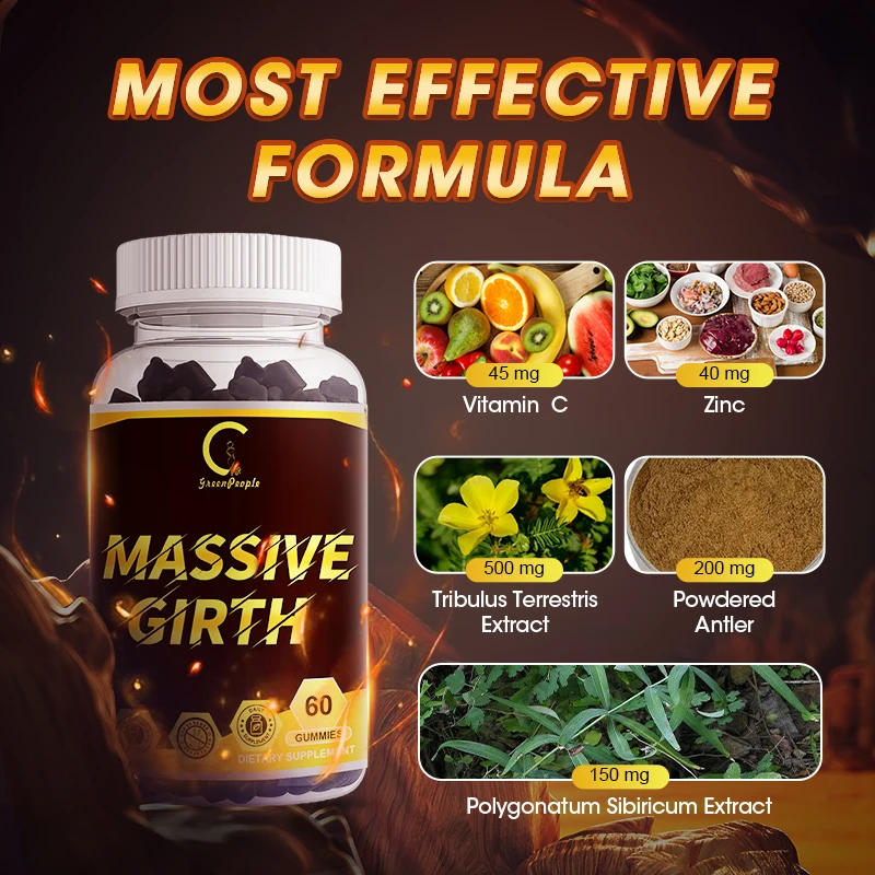 علكة ماكس إنيرجي للرجال والنساء - مكمل ما قبل التمرين خالي من السكر، قوة العضلات، منشئ العضلات، تعزيز الطاقة #3