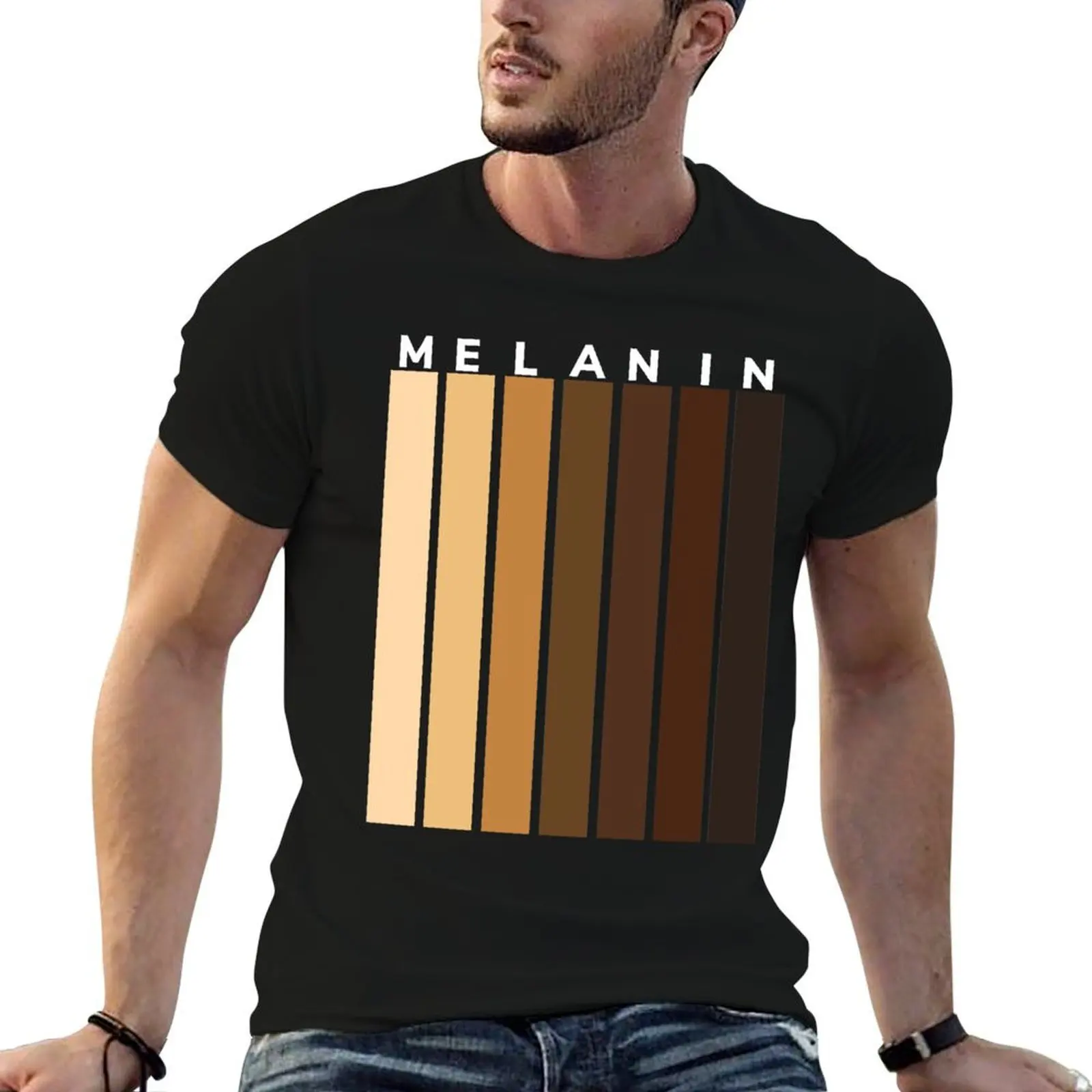 

Melanin Shades Black Pride T-Shirt man t shirts for men casual t shirt for man T-Shirt