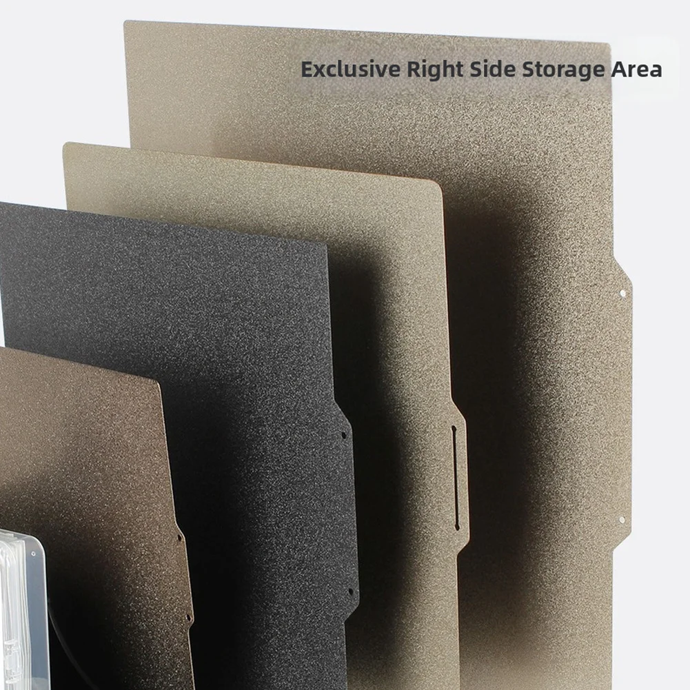 Dual Zone Storage Device Accessory Workshop Organizer Platform Bracket Holds 19 Flatbed Boards Holds 25 Flatbed Boards