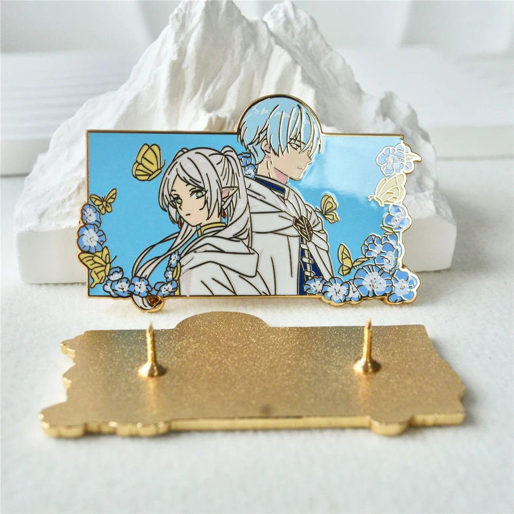 أزياء أنيمي فريرين: ما وراء نهاية الرحلة هيميل التأثيرية شارة معدنية دبوس بروش الدعامة هدية عيد الميلاد #4