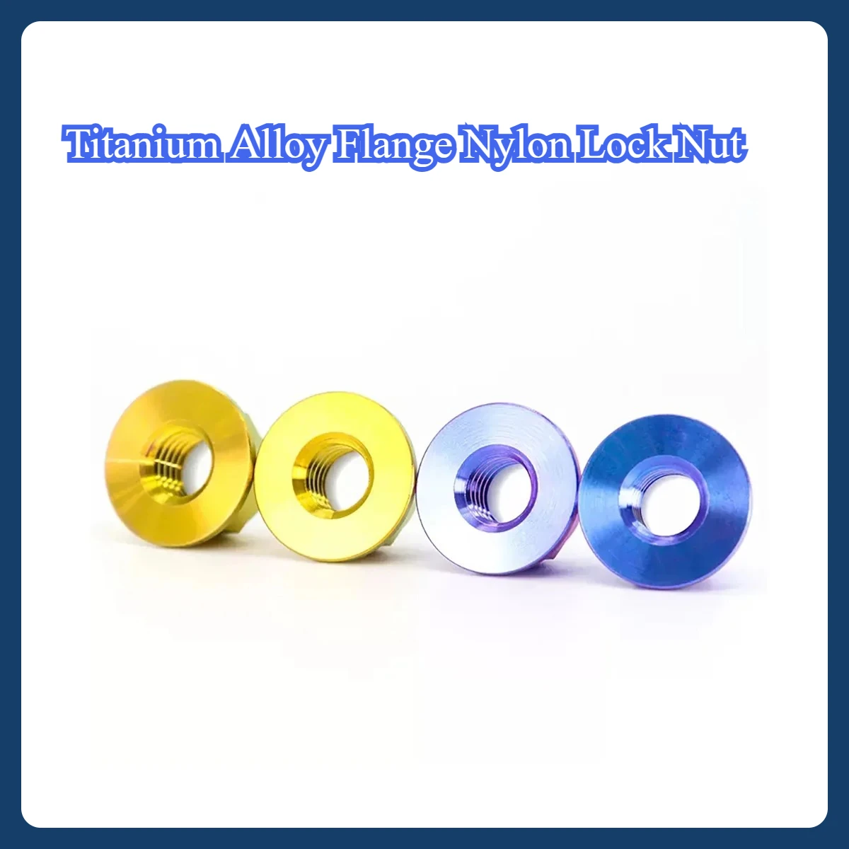 

Titanium Alloy Flange Nylon Lock Nut M5M6-M12