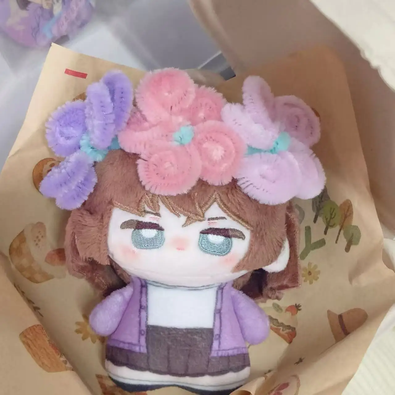 

Аниме-фигурка 10 см, косплей, морская звезда, платье для тела, кукла Данго, плюшевый брелок, игрушки, кулон, подарок