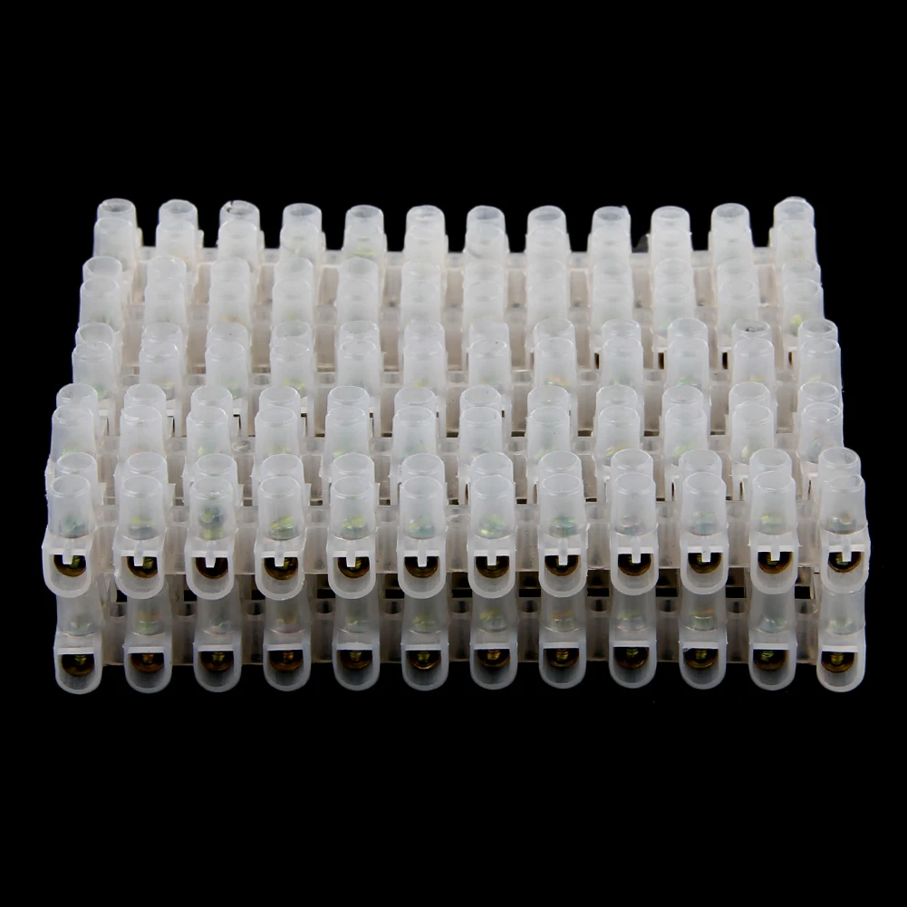 10Pcs Barrier Screw Terminal Wire Connector 5A 12-Position Block Terminal DropShipping