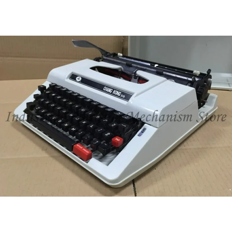 Changkong brand 310 old English typewriter, 44-key (88 characters) manual mechanical English typewriter, can be used normally