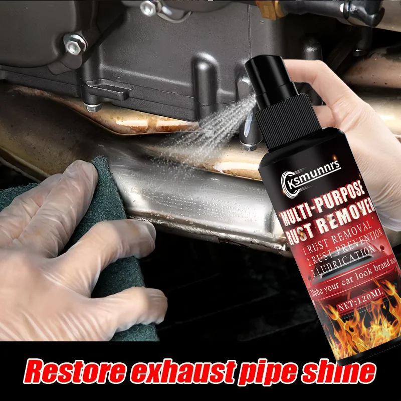 

Средство для удаления ржавчины выхлопных труб автомобиля и мотоцикла — многоцелевая глубокая очистка металла, безопасная и нежная формула, высокая мощность проникновения