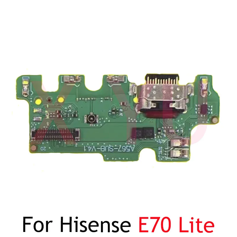 Per Hisense E70 E60 E40 E33 E30 Lite U50 Porta di ricarica USB Dock Board Connettore Cavo flessibile Parti di riparazione