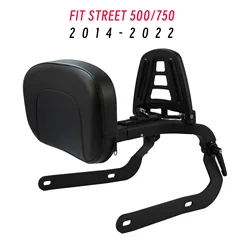 Multi Purpose Adjustable Motorcycle Rear Backrest Sissy Bar Fit For Harley Street 750 Street 500 XG750 XG500 2014-2025