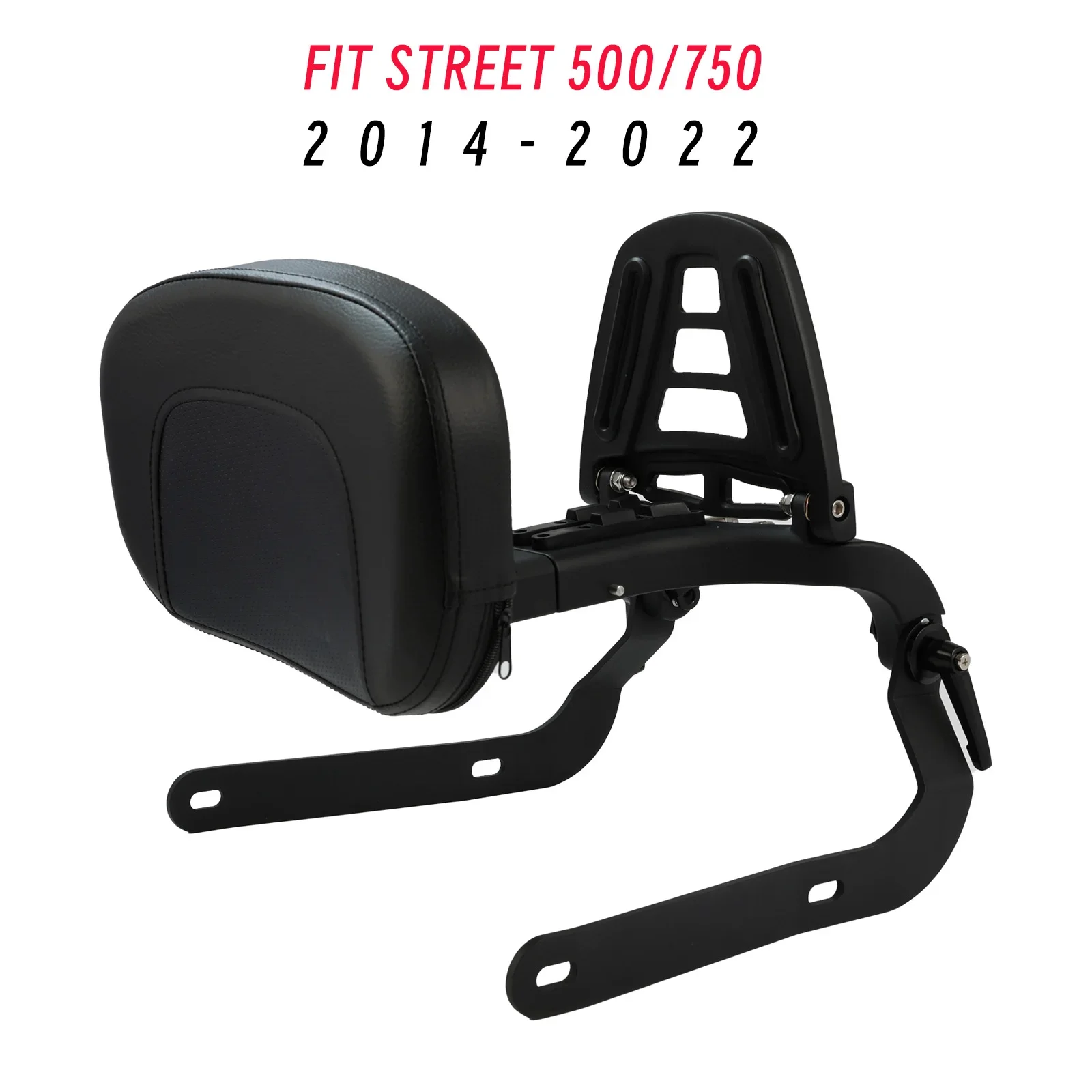 Multi Purpose Adjustable Motorcycle Rear Backrest Sissy Bar Fit For Harley Street 750 Street 500 XG750 XG500 2014-2022