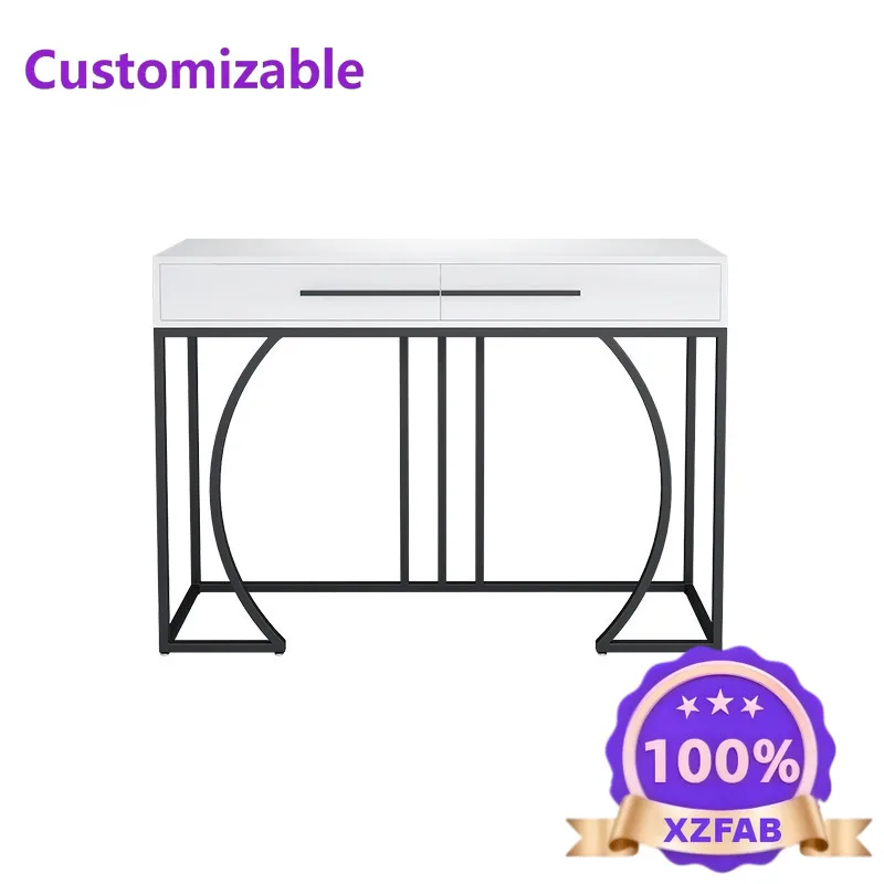 Factory Direct 2026 The Italian entrance door is facing the entrance cabinet, light luxury store decoration, living room strip a