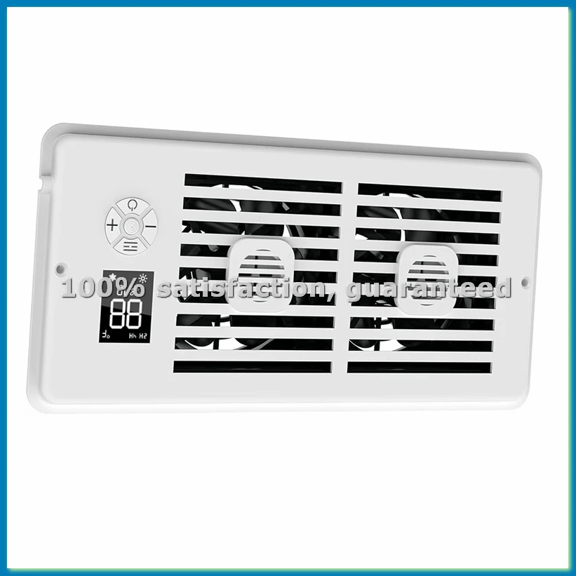 

Вентилятор-усилитель Register Booster Fan 4x10 дюймов, умный вентилятор для обогрева и охлаждения с дистанционным управлением и термостатом для офиса и дома, вилка стандарта США - ABWO