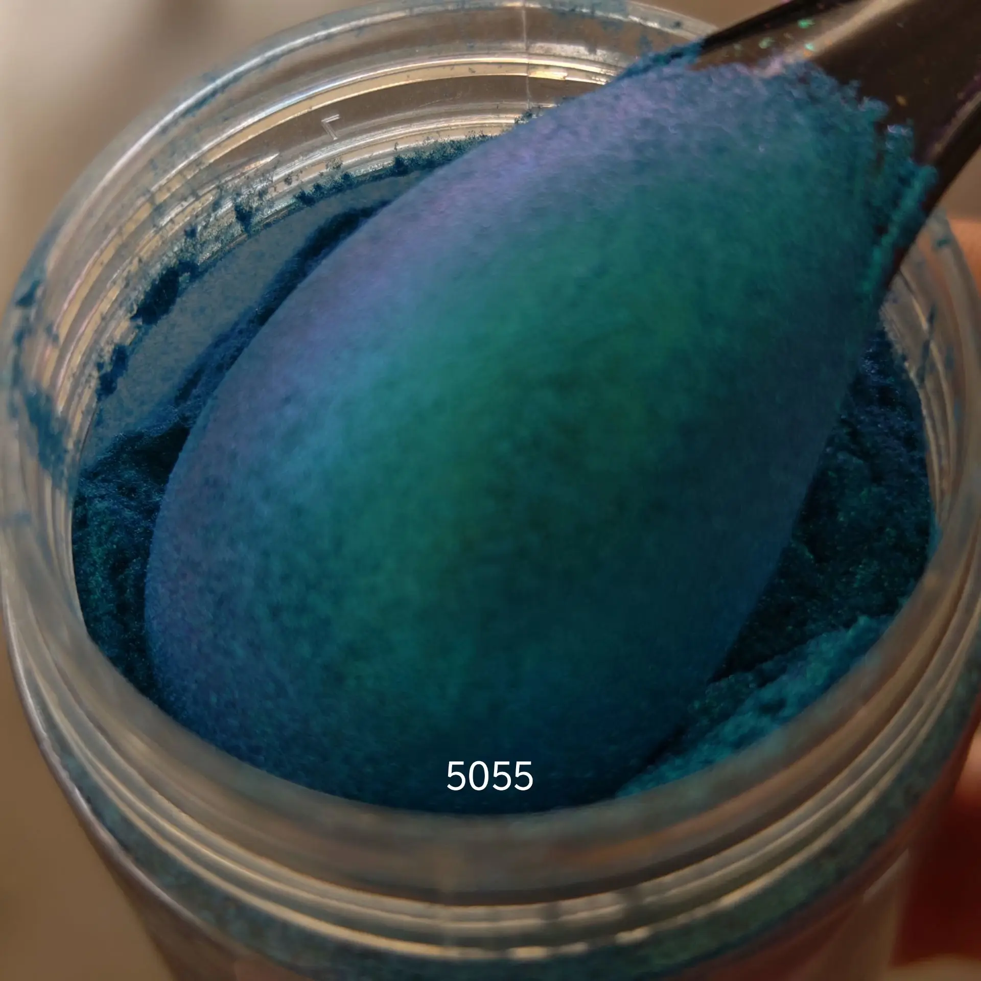 Polvo de Mica camaleón, pigmento que cambia de Color en polvo para pintura de resina epoxi, fabricación de jabón, bombas de baño, fabricación de velas, limo 5055